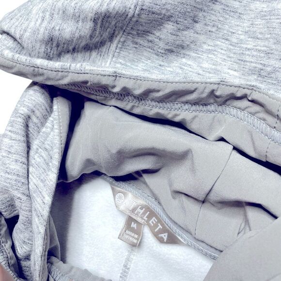 ATHLETA Fitted Victory Hoodie Gray Size - Picture 9 of 9